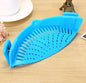 Silicone Clip-on Strainer & Washer Fits All Pot Size