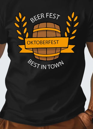 3D Digital Printed Casual Round Neck Short Sleeved Shirt