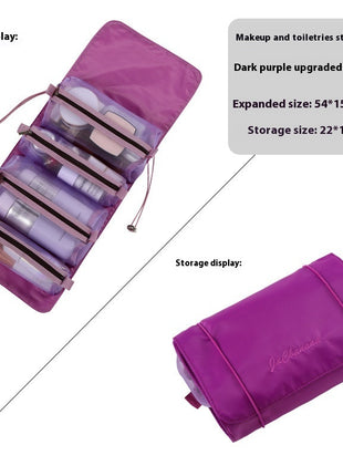Split 4-in-1 Multi-Functional Travel Cosmetic Bag