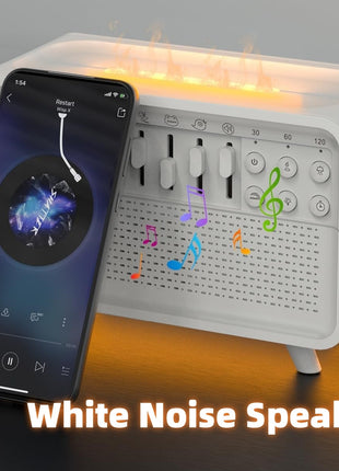 4 In 1 White Noise, Bluetooth Speaker, Night Light & Humidifier All-in-one Machine