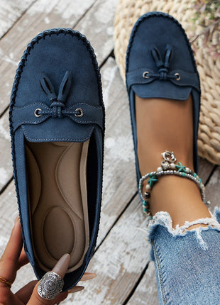 Round Head Loafers Non-slip Soft Comfortable Shoes