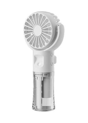 Portable Handheld Spray Fan 4-Speed Water Spray Mist Fan Summer Cooling Artifact USB Charging Summer Outdoor Mini Fan