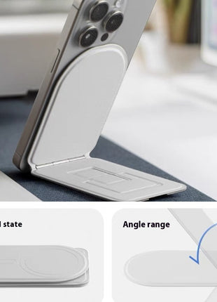 iPhone Multifunctional Leather Mobile Phone Stand