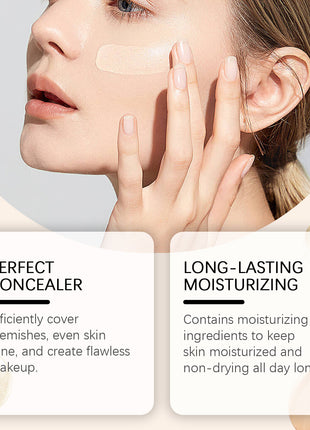 EelHope Natural Lightweight Concealer And Moisturizer Liquid Foundation