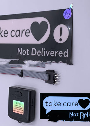 LED Car Windshield Glow Sign Panel