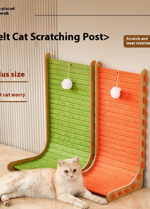Vertical Wall Sticker Sofa Sisal Felt Cat Scratch Board