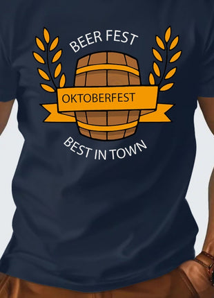 3D Digital Printed Casual Round Neck Short Sleeved Shirt