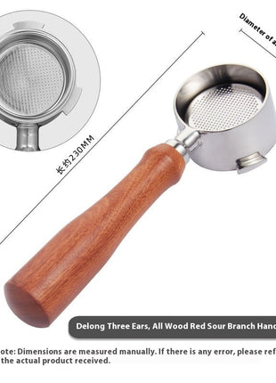 51mm Coffee Machine Modified Solid Wood Handle 43 types