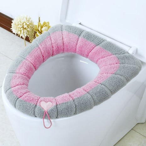 Elastic Thickened Toilet Seat Cushion – Fits O, U & V-Shaped Seats