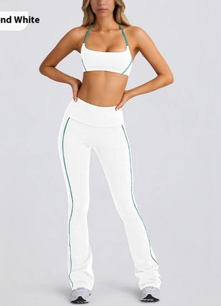 Yoga Clothes Strap Tube Top & Pants Exercise Suit