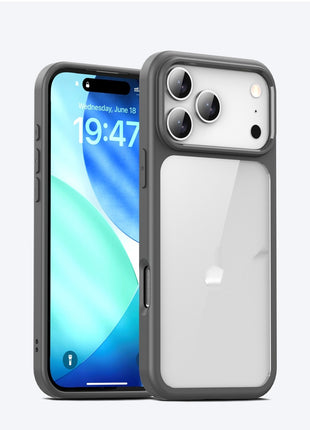 iPhone 17 Drop-proof Soft Edges Hard Shell Case