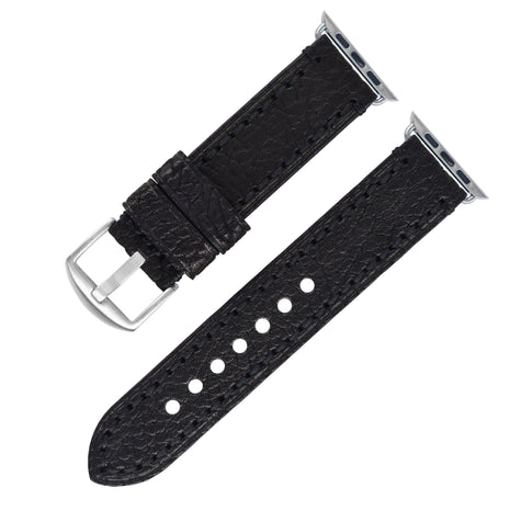 Casual Top Layer Cow Leather Watch Strap Applicable with Apple watch