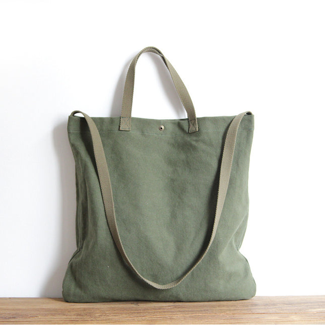 Simple Casual Lightweight Literary Canvas Handbag