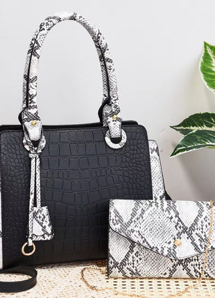 Serpentine Stitching Combination Two Bags