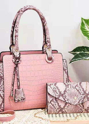 Serpentine Stitching Combination Two Bags