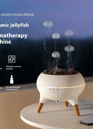 Intelligent Jellyfish Ultrasonic Air Humidifier Aroma Diffuser with Remote Control
