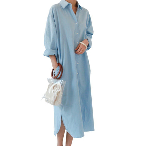 Loose Cotton Linen Long Sleeve Cardigan