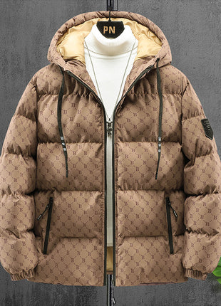 Autumn And Winter Casual Popular Padded Hooded Cotton Coat