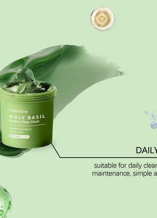 Viareline Holy Basil Bubble Deep Mask