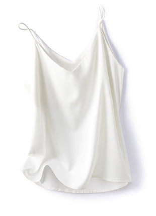 Satin Pure Colour All-matching Vest