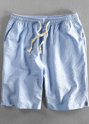 Men's Striped Casual Loose Straight Pants