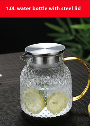 Borosilicate Transparent Glass Pitcher