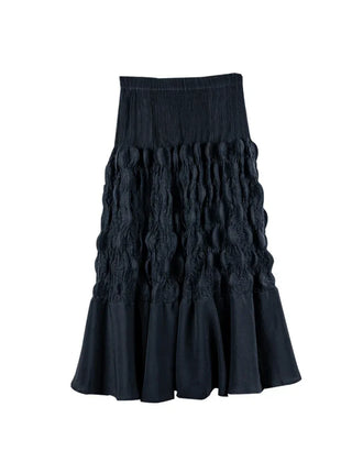 Designed Slimming Graceful Pleated Skirt