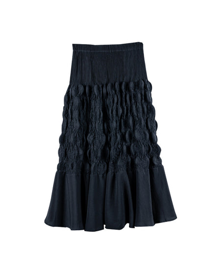 Designed Slimming Graceful Pleated Skirt