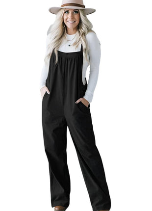 Straight Cropped Overall