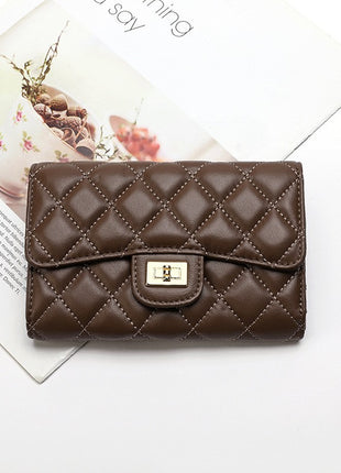 Full Sheepskin Leather Purse