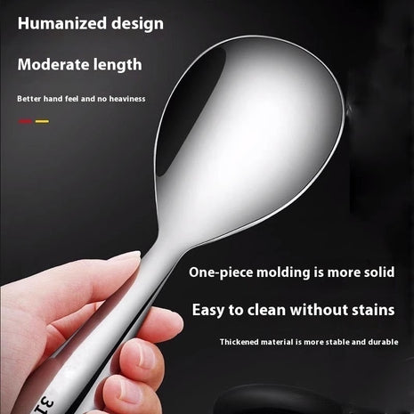 Stainless Steel Spoon Long Handle Large Household