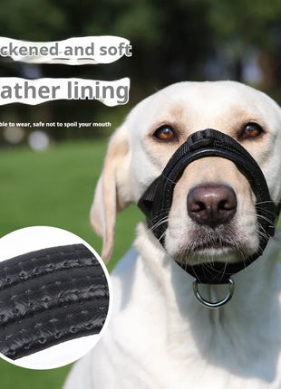 Adjustable Soft Dog Muzzle