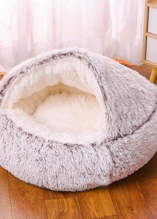 Pet House Warm Room Semi-surrounded Kennel Can't Be Broken