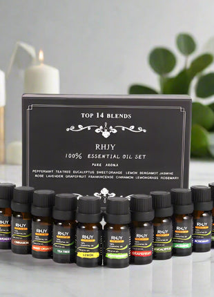 Diffusers & Massage Essential Oil Set of 14