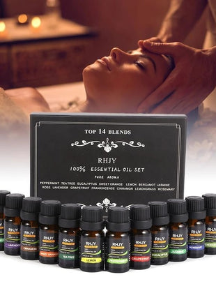 Diffusers & Massage Essential Oil Set of 14