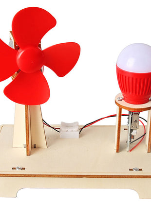 Scientific Experiment Wind Generator Manual Diy Material Package