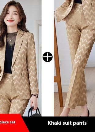 Temperament Lady President Overalls Suit