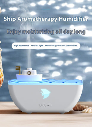 Mini Ship Aroma Diffuser Air Humidifier USB Type C