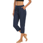 High Top Sports Wide Leg Cropped Pants