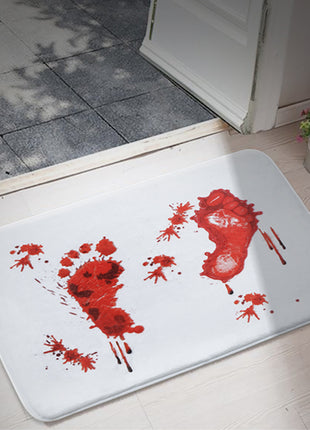 Halloween Bloodstain Print Bedroom Living Room Rug