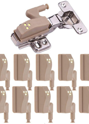 LED Cabinet Hinge Sensor Lights 10/20/50 Pcs