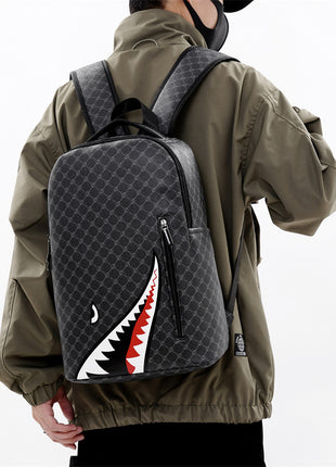 Shark Backpack Business Large Capacity