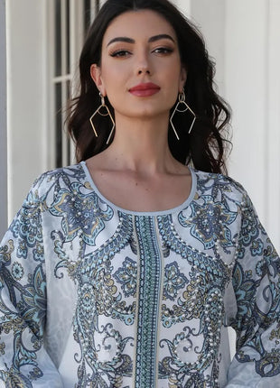 Long Sleeved Soft and Elastic Dress