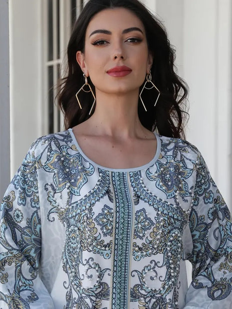 Long Sleeved Soft and Elastic Dress