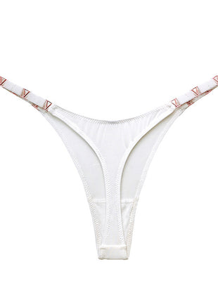 Ice Silk Hip Lift Low Waist T Thong