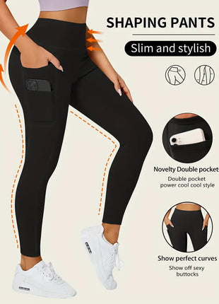 Two-pocket Tight Sports Pants