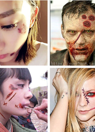 Halloween Tattoo Stickers 30 Pcs