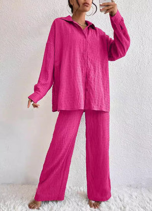 Elegant Trousers Long Sleeve Suit