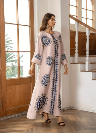 Elegant Round Neck Dress