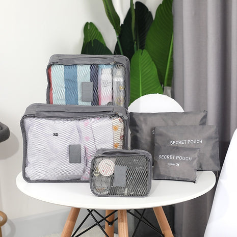 Travel Packing Organizer Bag Set 6-pcs